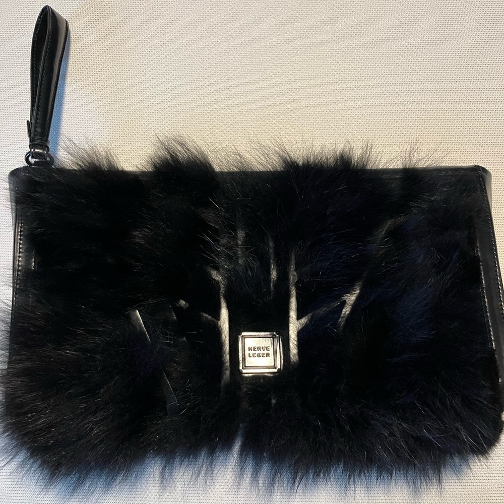 Herve Leger clutch purse